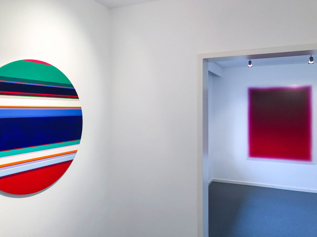 Galerie Fetzer zeigt Arbeiten von: Nicholas Bodde, Thomas Deyle, Nikola Dimitrov, Friedhelm Falke, Gnther Frg, Rasso Hecker, Imi Knoebel, Bim Koehler, Sigrn lafsdttir, Susanne Sthli, Markus F. Strieder, Bernd Zimmer