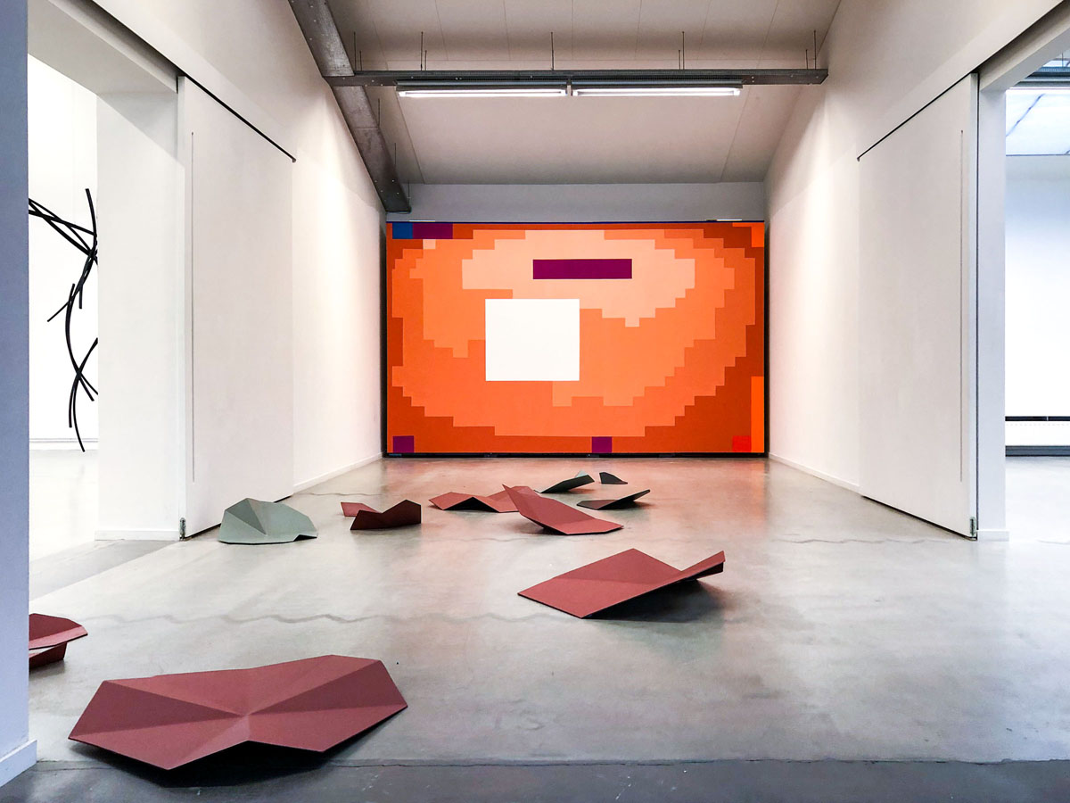 Different Echoes im L ART MUSEUM, Hveragerdi (Island): Nikola Dimitrov, Friedhelm Falke, Ekkehard Neumann, Sigrn lafsdttir, Elly Valk-Verheijen, Annette Wesseling