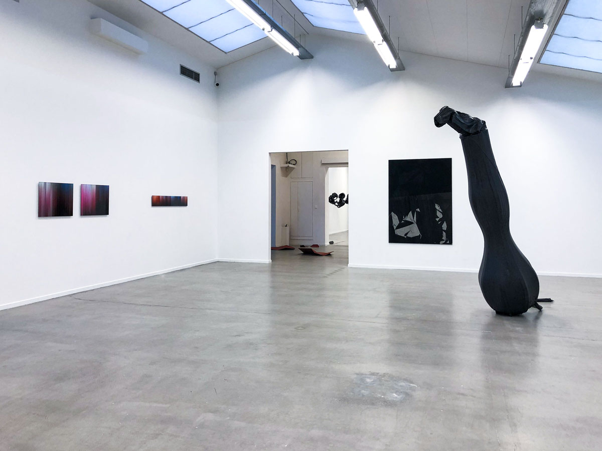Different Echoes im L ART MUSEUM, Hveragerdi (Island): Nikola Dimitrov, Friedhelm Falke, Ekkehard Neumann, Sigrn lafsdttir, Elly Valk-Verheijen, Annette Wesseling