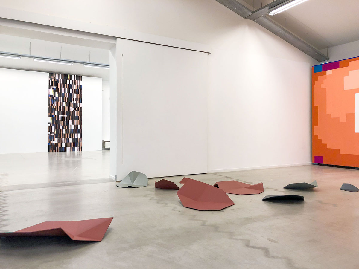 Different Echoes im L ART MUSEUM, Hveragerdi (Island): Nikola Dimitrov, Friedhelm Falke, Ekkehard Neumann, Sigrn lafsdttir, Elly Valk-Verheijen, Annette Wesseling
