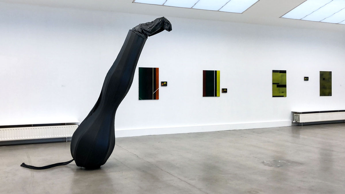 Different Echoes im L ART MUSEUM, Hveragerdi (Island): Nikola Dimitrov, Friedhelm Falke, Ekkehard Neumann, Sigrn lafsdttir, Elly Valk-Verheijen, Annette Wesseling