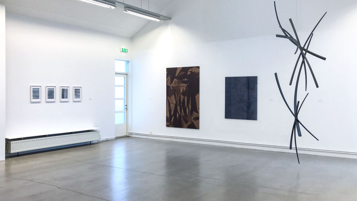 Different Echoes im L ART MUSEUM, Hveragerdi (Island): Nikola Dimitrov, Friedhelm Falke, Ekkehard Neumann, Sigrn lafsdttir, Elly Valk-Verheijen, Annette Wesseling
