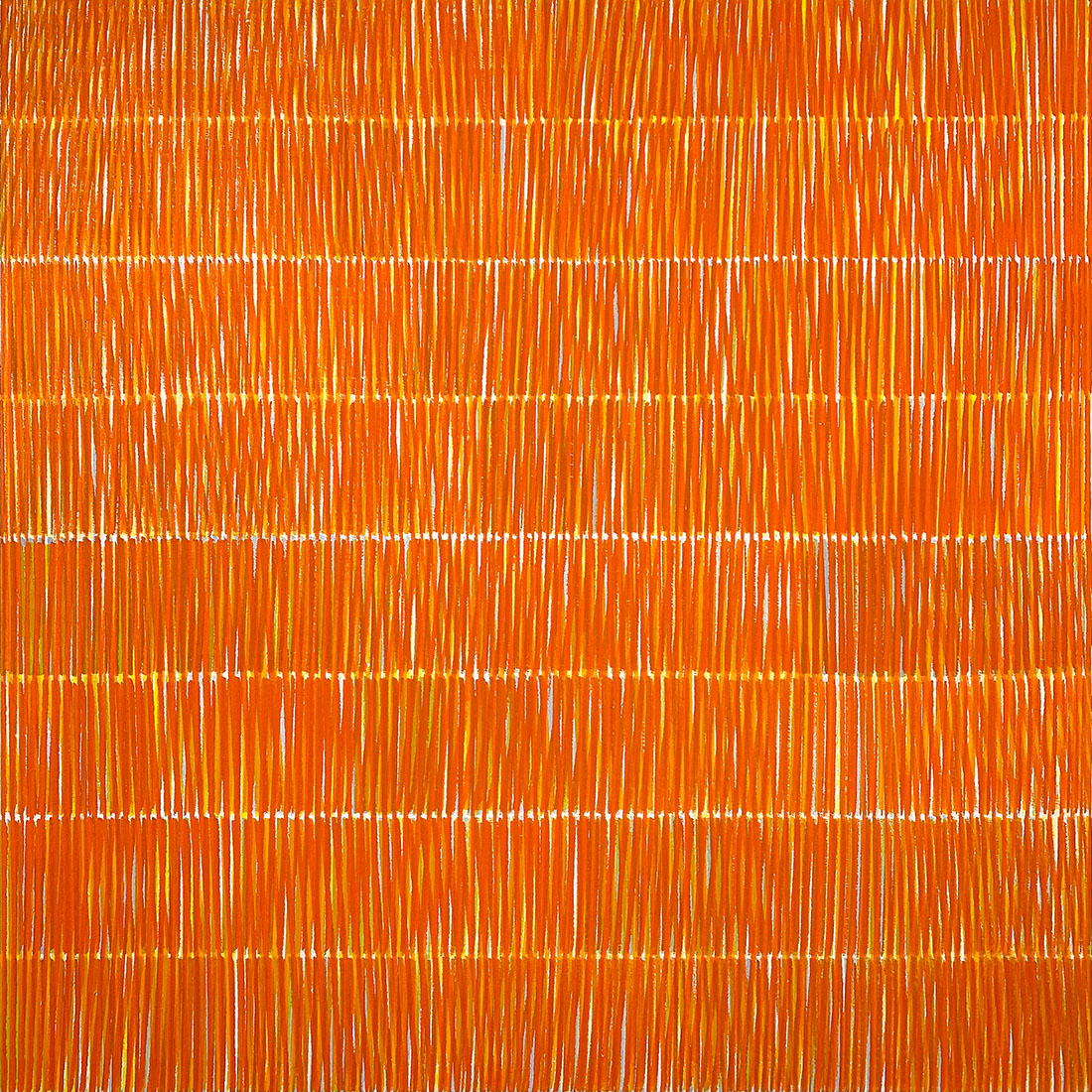 Nikola Dimitrov, FarbKlang Bewegt I, 2021, Pigmente, Bindemittel auf Leinwand, 80 × 80 cm