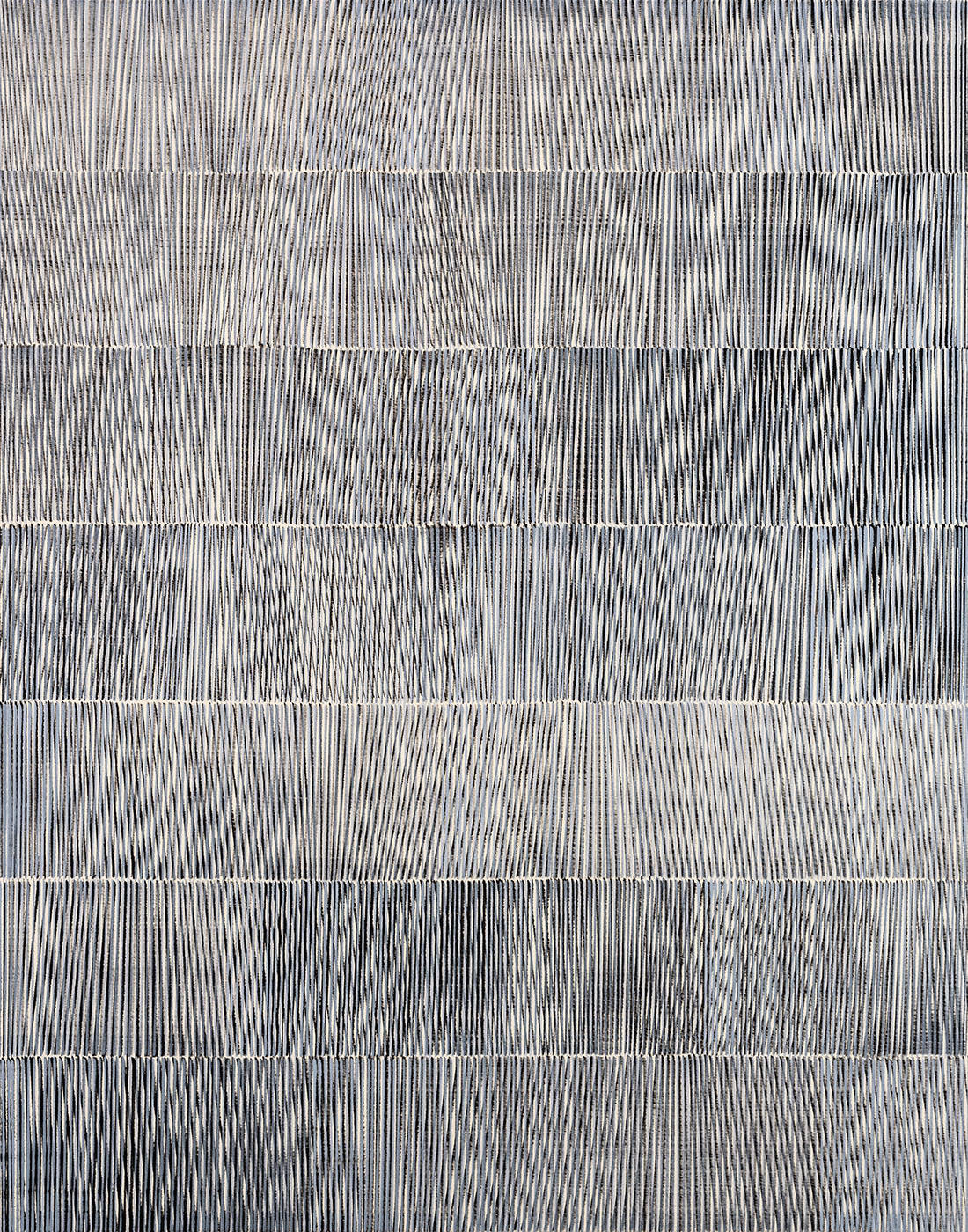 Nikola Dimitrov, Präludium IV, 2021, Pigmente, Bindemittel auf Leinwand, 140 × 110 cm