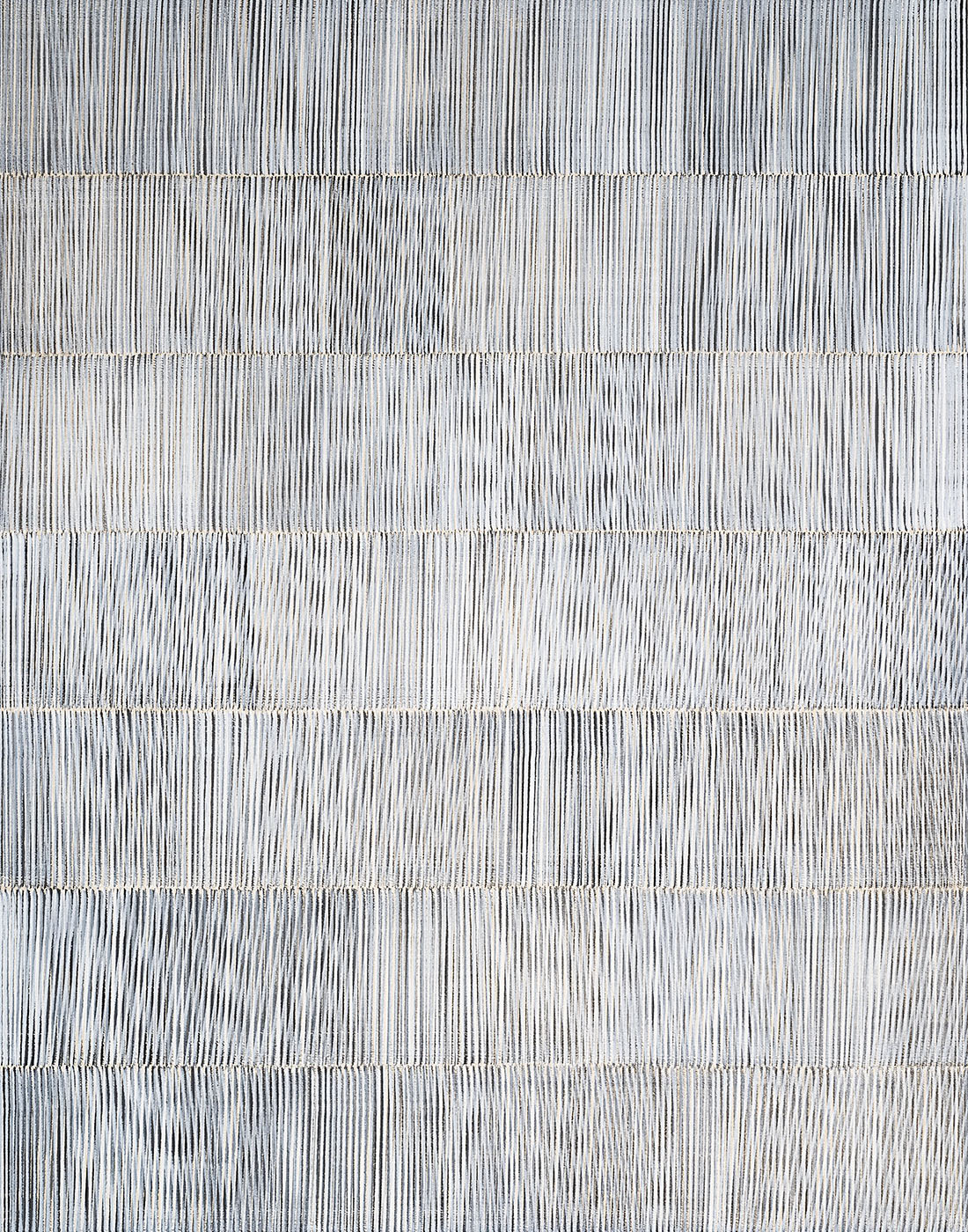 Nikola Dimitrov, Nocturne I, 2023, Pigmente, Bindemittel auf Leinwand, 140  110 cm