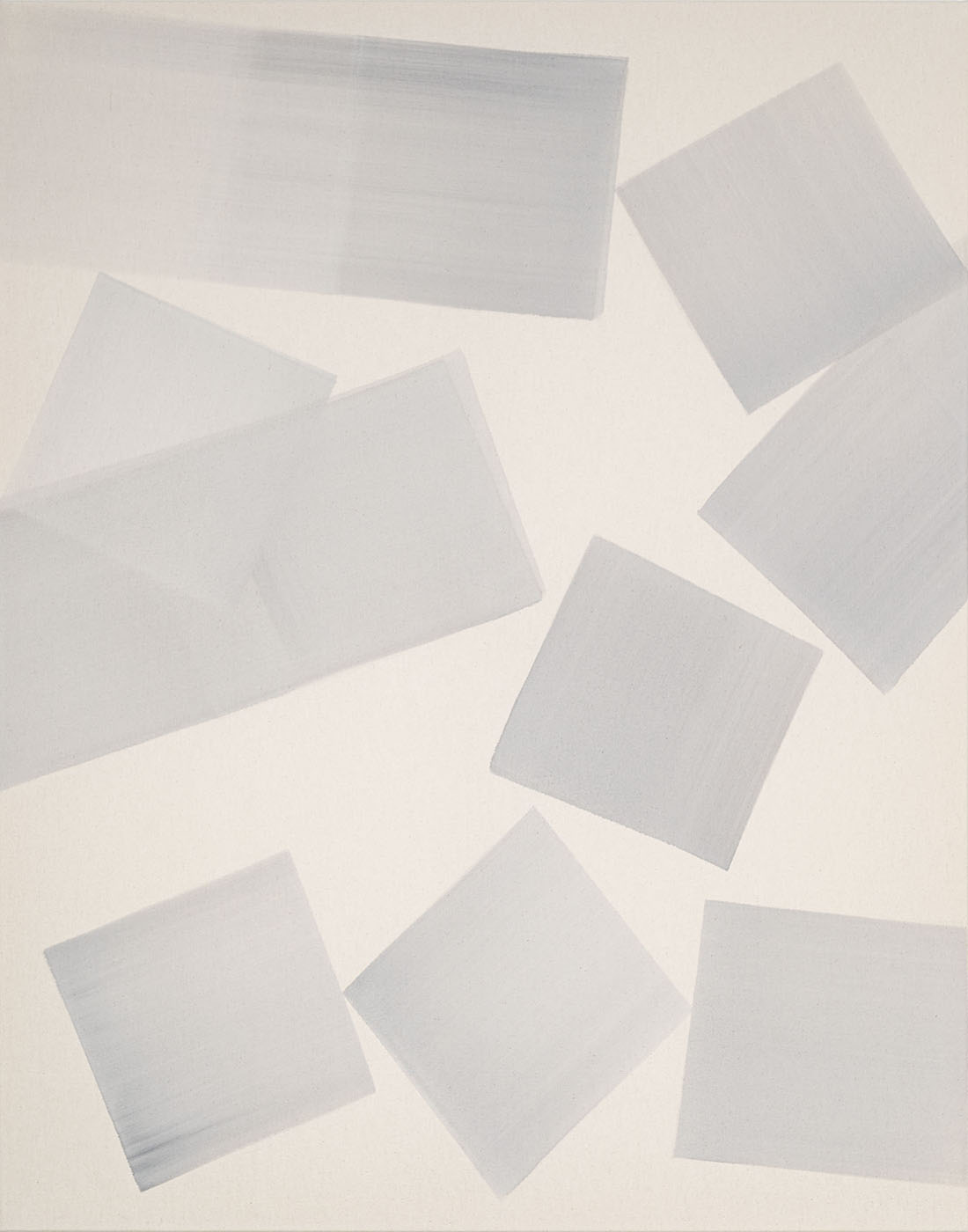 Nikola Dimitrov, Nocturne VI, 2023, Pigmente, Bindemittel auf Leinwand, 140  110 cm