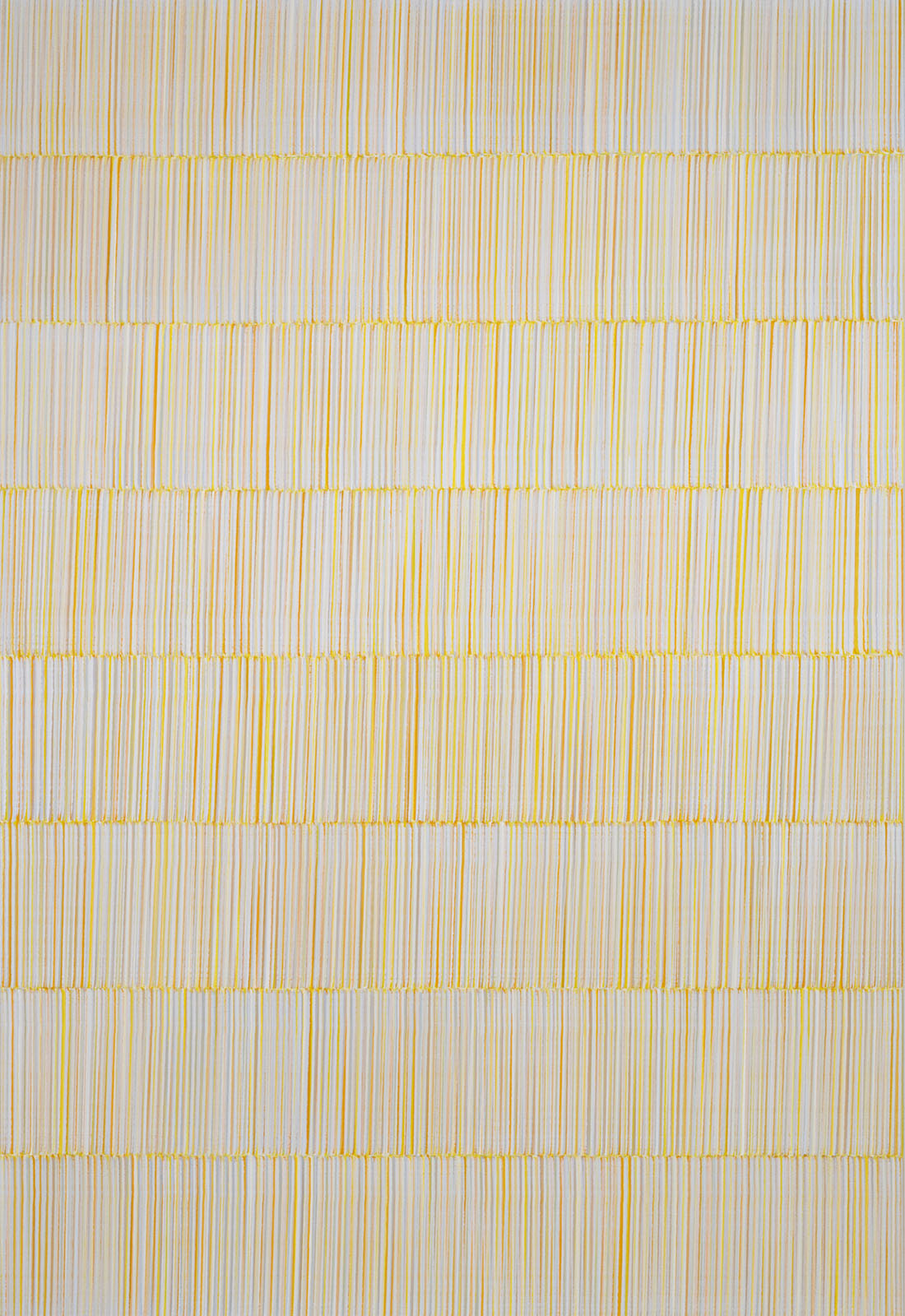 Nikola Dimitrov, KlangRaum IV, 2023, Pigmente, Bindemittel auf Leinwand, 160  110 cm