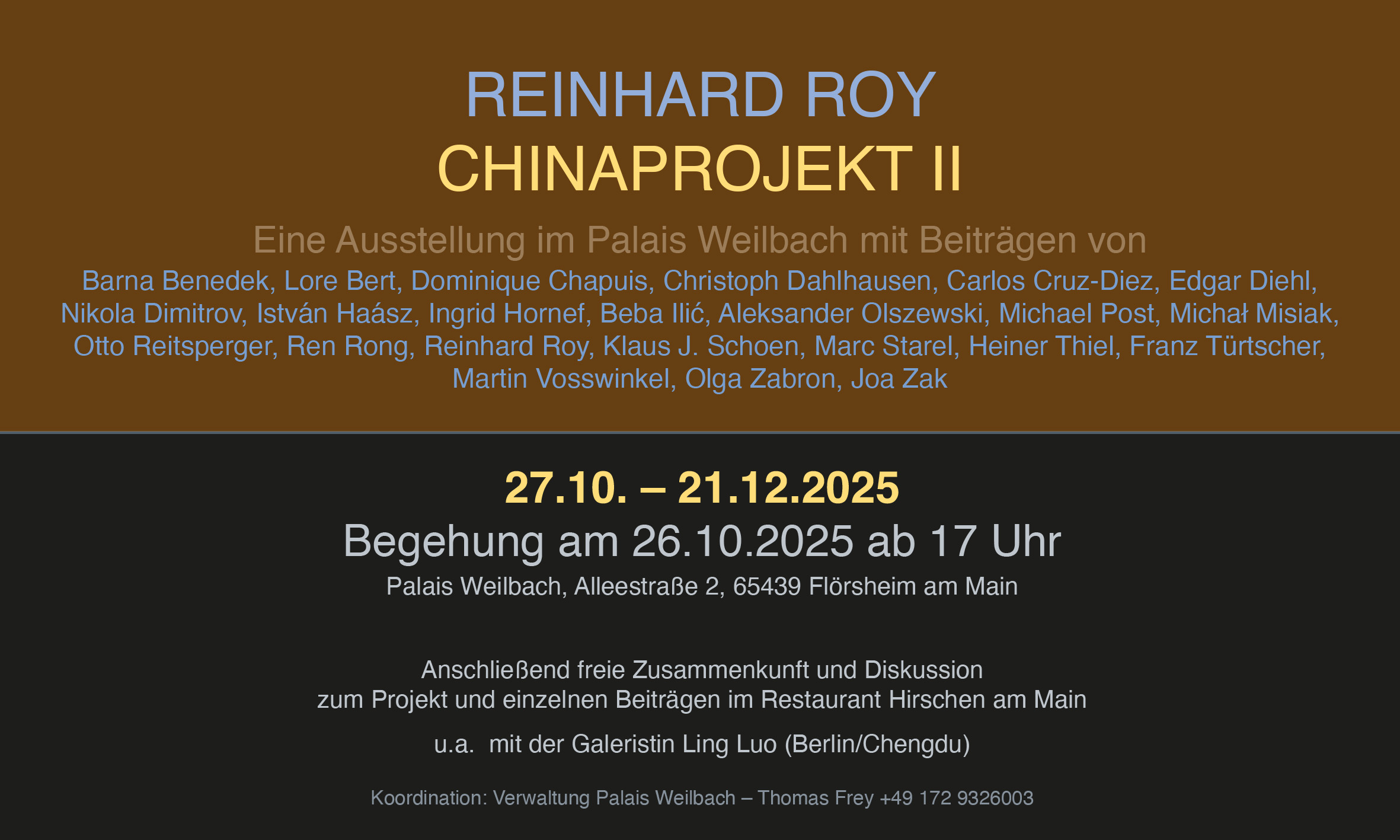 Barna Benedek, Lore Bert, Dominique Chapuis, Christoph Dahlhausen, Carlos Cruz-Diez, Edgar Diehl, Nikola Dimitrov, Istvn Hasz, Ingrid Hornef, Beba Ilic, Aleksander Olszewski, Michael Post, Michal Misiak, Otto Reitsperger, Ren Rong, Reinhard Roy, Klaus J. Schoen, Marc Starel, Heiner Thiel, Franz Trtscher, Martin Vosswinkel, Olga Zabron, Joa Zak