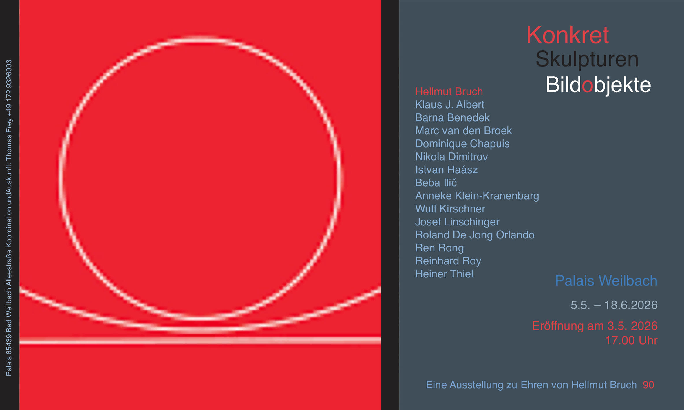 Konkret / Skulpturen / Bildobjekte - Eine Ausstellung zu Ehren von Hellmut Bruch 90 Konkret / Skulpturen / Bildobjekte - Eine Ausstellung zu Ehren von Hellmut Bruch 90