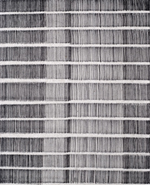 Nikola Dimitrov, Kleine Kompositionen I, 2010, Pigment, Bindemittel, Lösungsmittel auf Karton, 21 x 16,8 cm