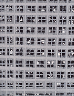 Nikola Dimitrov, Kleine Kompositionen IV, 2010, Pigment, Bindemittel, Lösungsmittel auf Karton, 21 x 16,8 cm