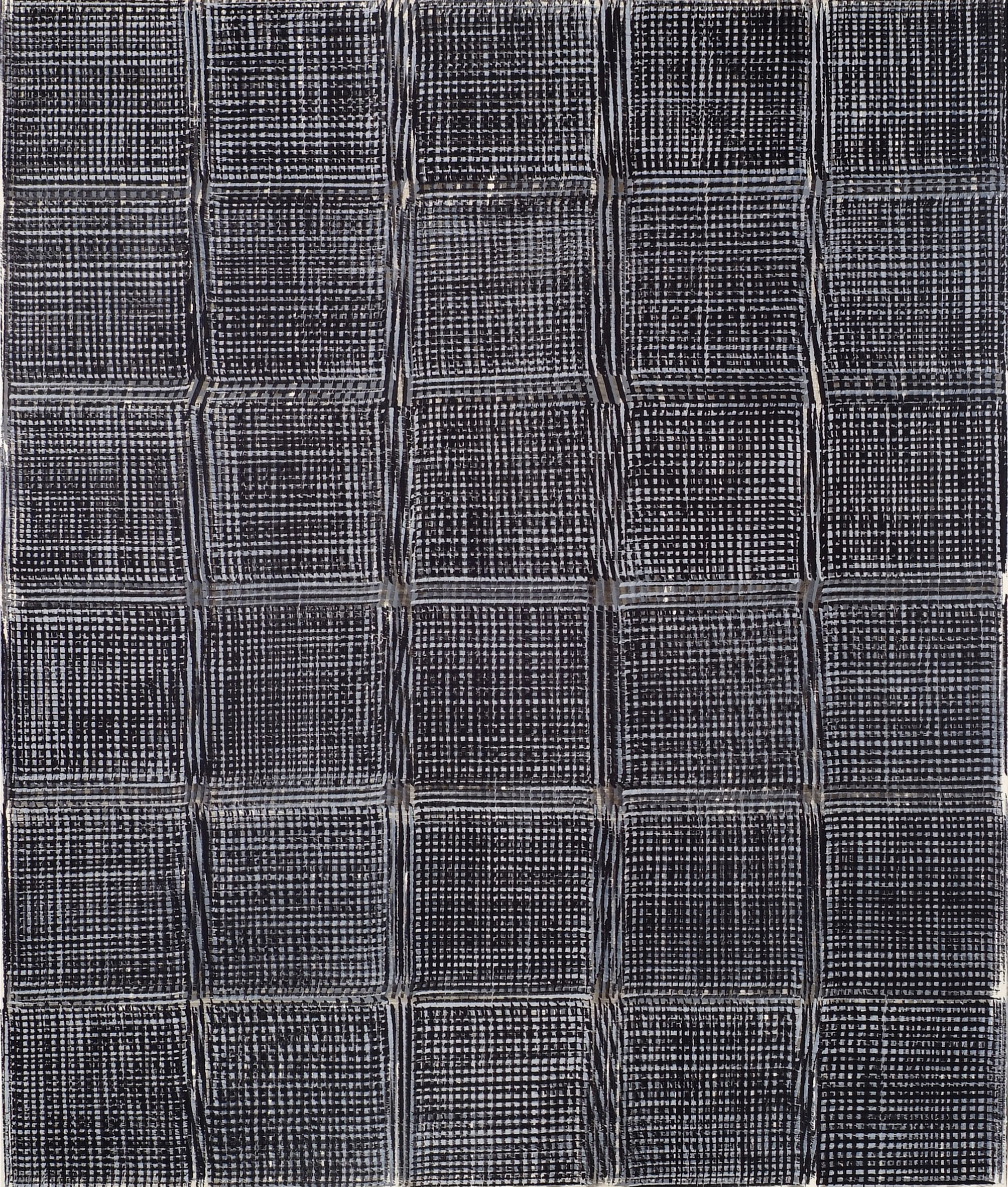 Nikola Dimitrov, Aria in Variationen, 2011, Pigment, Bindemittel, L�sungsmittel auf B�tten, 105,5 x 89 cm