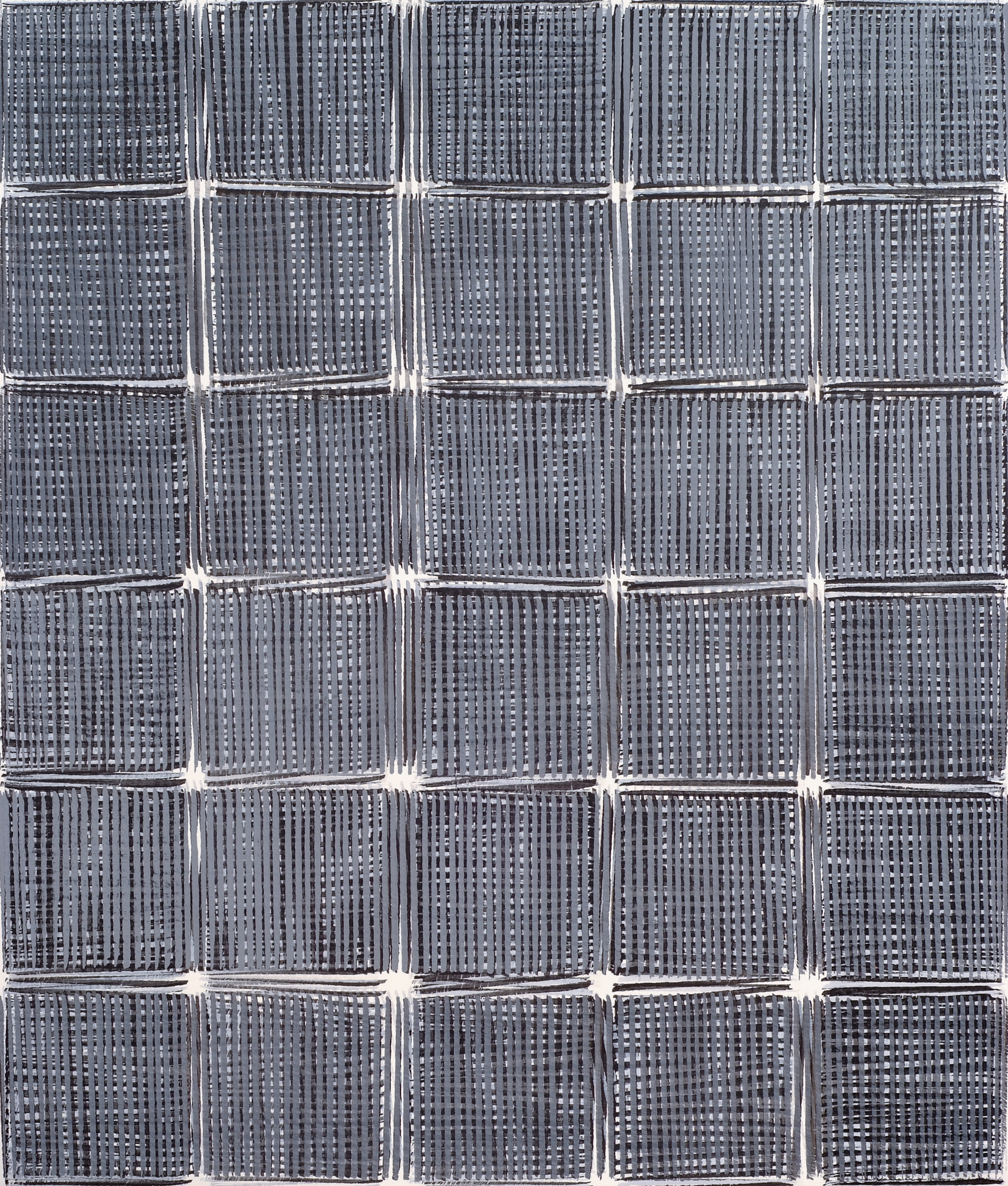Nikola Dimitrov, Aria in Variationen, 2011, Pigment, Bindemittel, L�sungsmittel auf B�tten, 105,5 x 89 cm