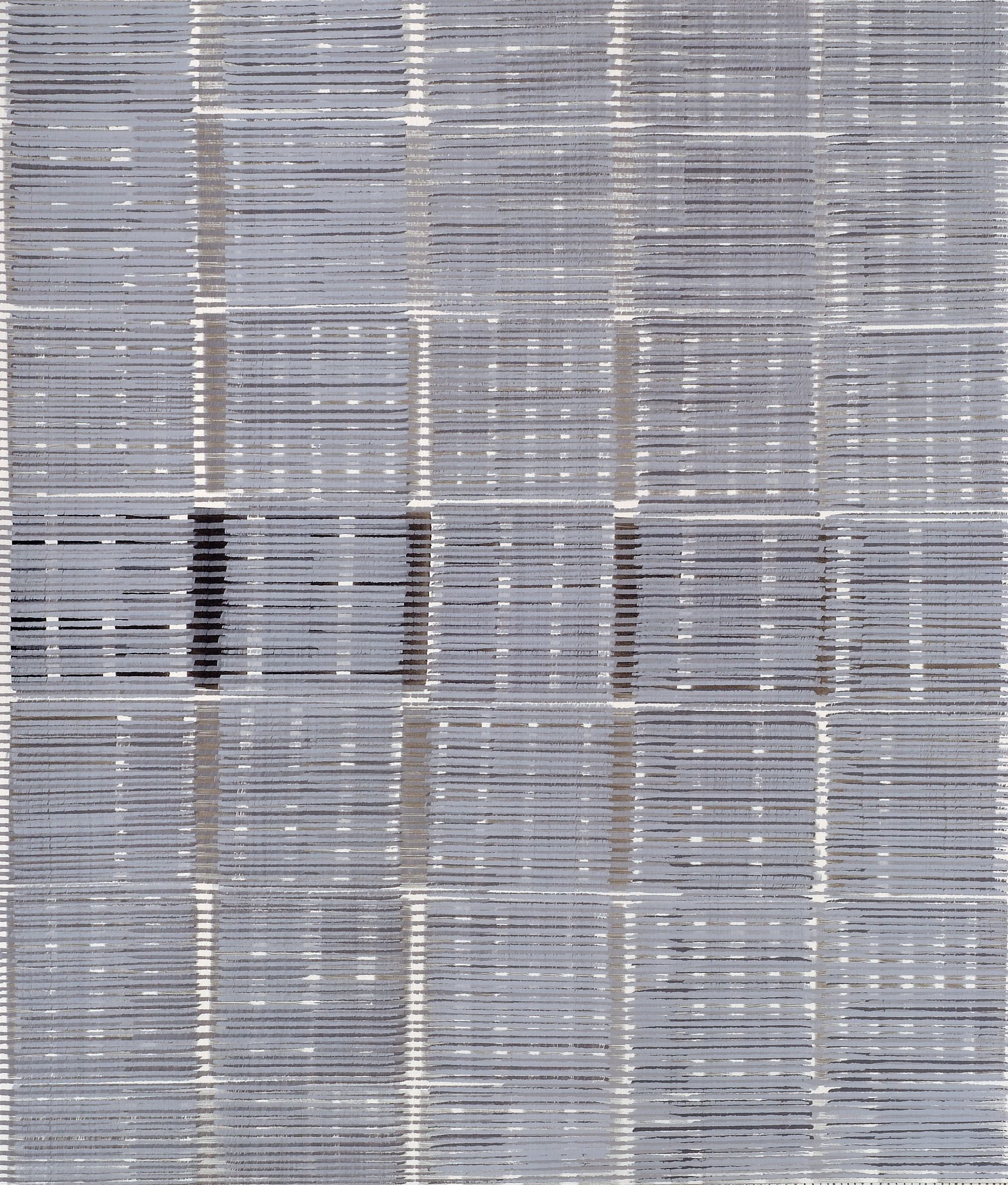Nikola Dimitrov, Aria in Variationen, 2011, Pigment, Bindemittel, L�sungsmittel auf B�tten, 105,5 x 89 cm
