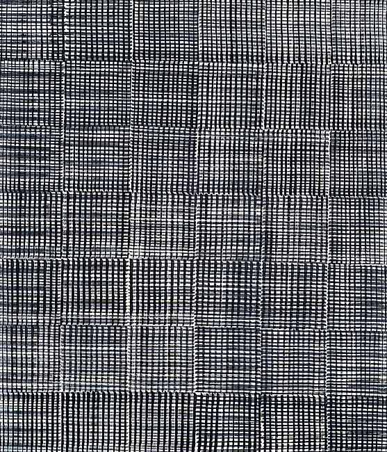 Nikola Dimitrov, Verklärte Nacht, 2012, Pigment, Bindemittel, Lösungsmittel auf Bütten, 105,5 x 89 cm