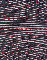 Nikola Dimitrov, Winterreise - Die Krähe, 2012, Pigment, Bindemittel, Lösungsmittel auf Bütten, 22 x 17 cm