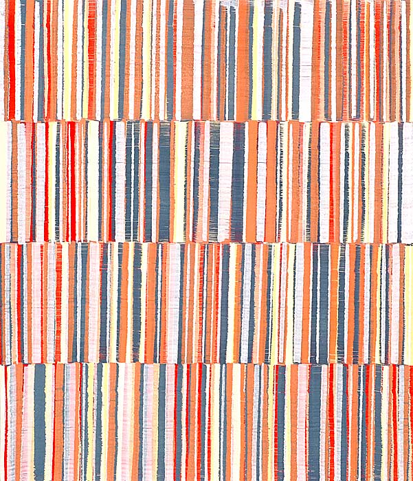Nikola Dimitrov, FarbRäume, 2013, Pigmente, Bindemittel, Lösungsmittel auf Bütten, 42 x 52,5 cm