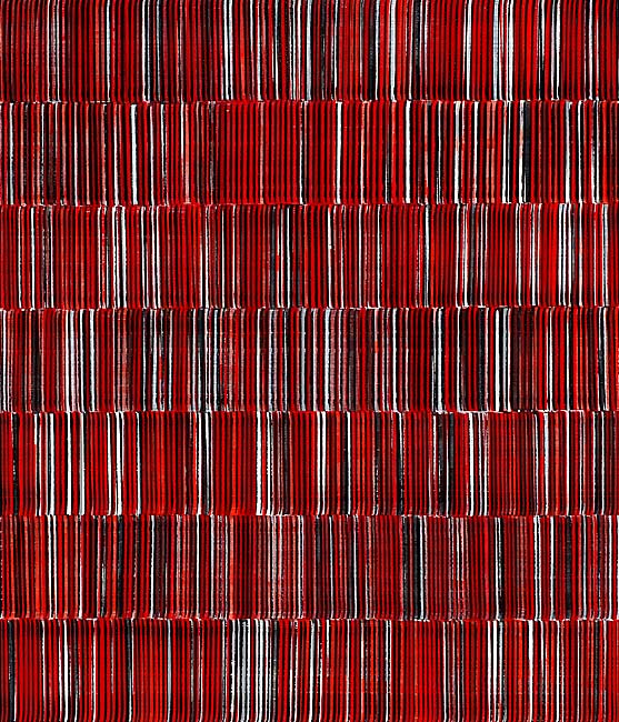 Nikola Dimitrov, KlangRäume II, 2013, Pigment, Bindemittel, Lösungsmittel auf Bütten, 105,5 x 89 cm