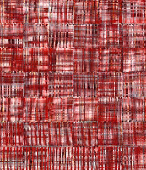Nikola Dimitrov, KlangRäume, 2013, Pigment, Bindemittel, Lösungsmittel auf Bütten, 105,5 x 89 cm