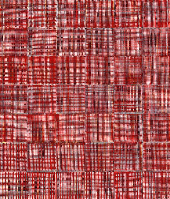 Nikola Dimitrov, KlangRäume, 2013, Pigment, Bindemittel, Lösungsmittel auf Bütten, 105,5 x 89 cm