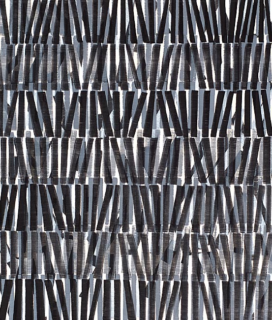 Nikola Dimitrov, KlangRäume, 2014, Pigment, Bindemittel, Lösungsmittel auf Bütten, 105,5 x 89 cm