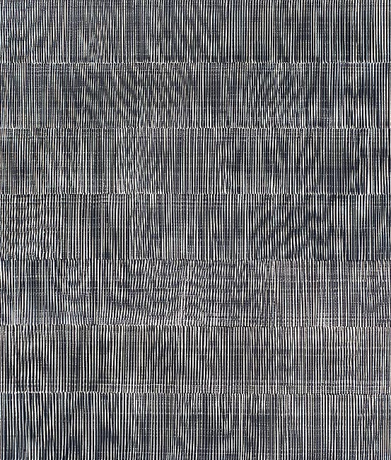 Nikola Dimitrov, KlangRäume, 2014, Pigment, Bindemittel, Lösungsmittel auf Bütten, 105,5 x 89 cm