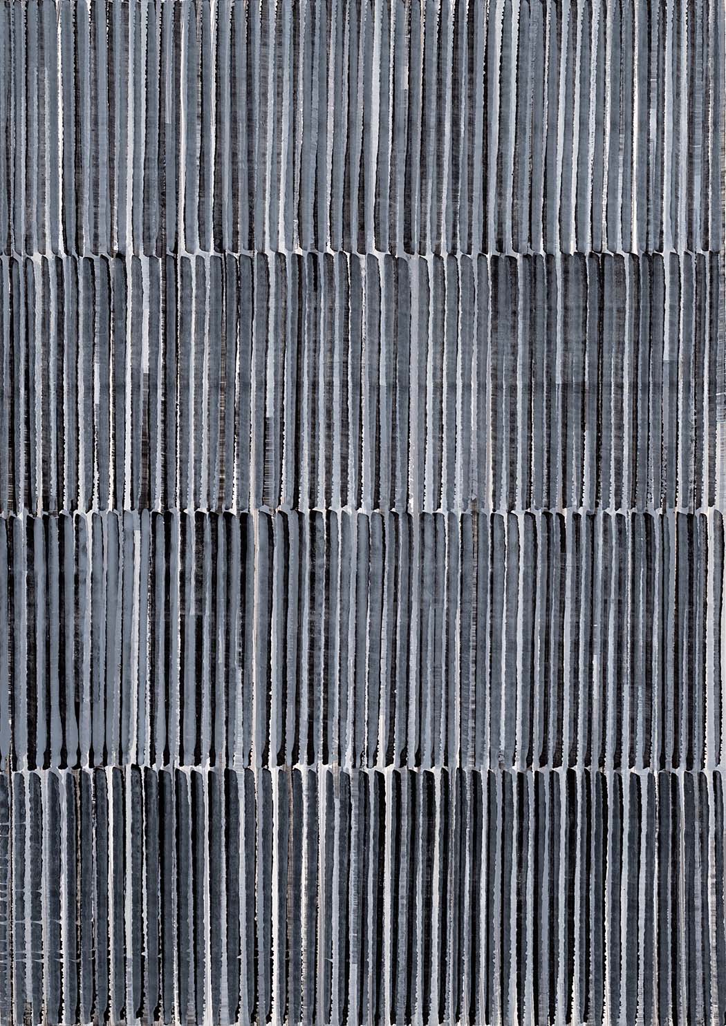 Nikola Dimitrov, Rhythmen swg, 2021, Pigmente, Bindemittel auf Bütten, 59,4 × 42 cm