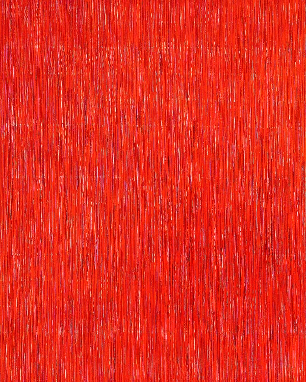 Nikola Dimitrov, Komposition Rot, 2012, Pigment, Bindemittel, Lsungsmittel auf Leinwand, 150 x 120cm