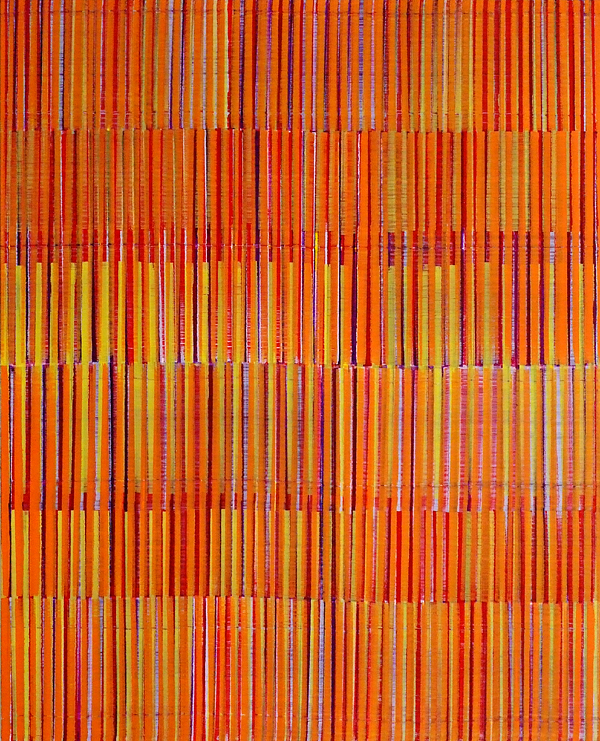  Nikola Dimitrov, Komposition I, 2012, Pigmente, Bindemittel, Lösungsmittel auf Leinwan, 160 x 130 cm