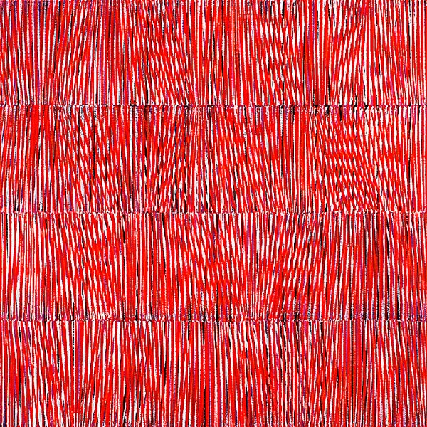 Nikola Dimitrov, Cassandra II / XI, 100 x 100 cm, 2012, Pigmente, Bindemittel, Lsungsmittel auf Leinwand