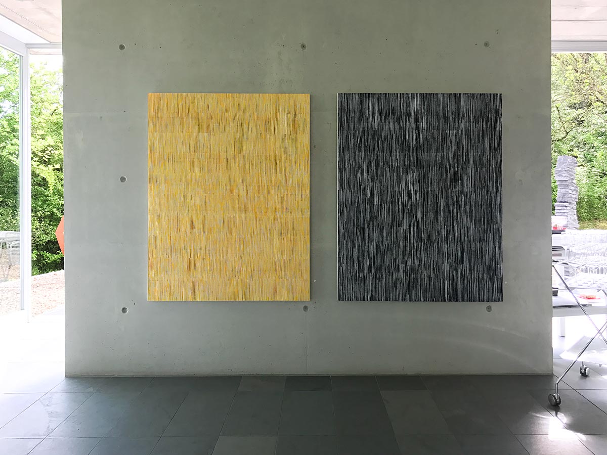 Nikola Dimitrov / Malerei und Pi Ledergerber / Skulpturen im Contemporaneum / Galerie fr moderne Kunst