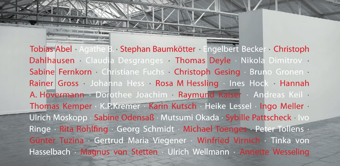 Verein fr aktuelle Kunst/Ruhrgebiet e.V. Kln plus  Farbmalereipositionen